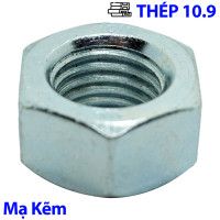Tán Thép Mạ Kẽm 10.9 DIN934 M10 (Bộ 100 sản phẩm) – Vật Tư Sài Gòn