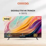  Tivi COOCAA 4k 70inch - 70Y72 Smart TV 4K Google TV HDR 10 
