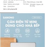  Cân tiểu ly điện tử mini SAMONO SW-KS03 dùng cho nhà bếp độ chính xác cao - Hàng chính hãng 