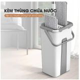  Bộ Cây Lau Nhà Tự Vắt Thông Minh BONBOX BCT702 Xoay 360 Độ Kèm Thùng Tự Vắt 2 Ngăn 