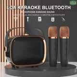  Loa Karaoke Bluetooth Mini có quai xách dễ thương NR 138W Kèm 2 Micro Không Dây - Nhỏ Gọn Tiện Lợi- Thích Hợp Trang Trí 
