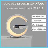  Loa Bluetooth "G11", Đèn LED, Đồng hồ báo thức và Sạc không dây 4 in 1 