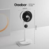  Quạt tuần hoàn không khí Gaabor GFD-N240A gió đối lưu độ ồn thấp 