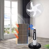 Quạt Năng Lượng Mặt Trời 16 Inch 16v-20w Tiết Kiệm Điện Năng 