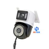  Camera Yoosee Ngoài Trời 2 Mắt 5.0 MP Full Color Xoay 360 Độ 