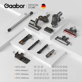  Máy hút bụi không dây GAABOR GVCL-D10APro/D10AMax lực hút mạnh bền bỉ - Màn hình HD - Hàng chính hãng 