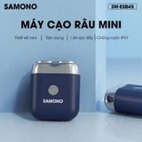  Máy cạo râu Samono SW-ESB45 mini sạc pin đầu dao kép chống nước IPX7 nhỏ gọn tiện dụng bền 