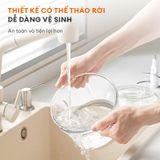  Máy xay thịt thực phẩm đa năng MG20M-WH01A Gaabor  công suất 300W cối thủy tinh 4 lưỡi dao sắc bén - Hàng chính hãng 