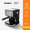  Máy pha cà phê Espresso đánh bọt 20 Bar GAABOR GCM-M15BK01 - Hàng chính hãng 