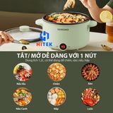  Nồi điện đa năng Samono SW-DG04 1.2L công suất 600W 2 lớp chống dính - Chính Hãng 