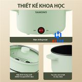  Nồi điện đa năng Samono SW-DG04 1.2L công suất 600W 2 lớp chống dính - Chính Hãng 