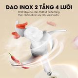  Máy Xay Thực Phẩm Samono  SW-C300 2L Công Suất Lớn 350W  Say Đa Năng Thịt Củ Tỏi Ớt Hàng Chính Hãng 