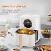  Nồi chiên không dầu GAABOR GA-E45A02 dung tích 4.5L - Thép không gỉ bền bỉ - Giá rẻ tiết kiệm - Hàng chính hãng 