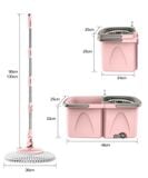  Bộ lau nhà thông minh xoay  360 độ BONBOX BCT706 kèm xô lau dạng  xoay 2 ngăn có thể tháo rời - Hàng chính hãng 