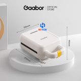  Máy kẹp sandwich SM60M-WH01A GAABOR nướng bánh mì, rán trứng, nướng thịt tiện dụng cho bữa sáng - Hàng chính hãng 