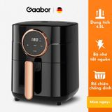  Nồi chiên không dầu GAABOR  GA-E45A01 màu đen dung tích 4,5 lít  công suất 1400W điều khiển cảm ứng - hàng chính hãng 