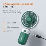 Quạt cầm tay mini GAABOR GFH-N75A sạc USB bỏ túi tiện lợi sạc USB - Hàng chính hãng 