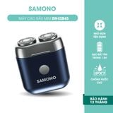  Máy cạo râu Samono SW-ESB45 mini sạc pin đầu dao kép chống nước IPX7 nhỏ gọn tiện dụng bền 