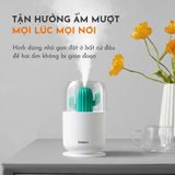  Máy phun sương nano mini tạo ẩm,  khuếch tán tinh dầu có đèn ngủ GAABOR  GMH-N3A dung tích 300ml- Hàng chính hãng 