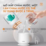  Máy phun sương nano mini tạo ẩm,  khuếch tán tinh dầu có đèn ngủ GAABOR  GMH-N3A dung tích 300ml- Hàng chính hãng 
