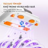  Máy hút bụi giường nệm Gaabor VCD10M-WH02A công suất 300W mini cầm tay có tia UV diệt khuẩn chăn ga ghế sofa 