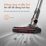  Máy hút bụi không dây  lực hút li tâm GAABOR VCL10E-BK01A  dòng DEEP SEA cao cấp, pin Lithium  tháo rời có đèn LED - Hàng chính hãng 