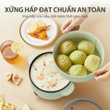  Nồi điện đa năng Samono SW-DG04 1.2L công suất 600W 2 lớp chống dính - Chính Hãng 