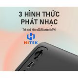  Loa Bluetooth ROBOT RB560 Kiêm Đồng Hồ Báo Thức Màn Hình LED Tráng Gương - Hỗ Trợ Thẻ Nhớ/ FM - Bảo Hành 12 Tháng 