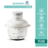  Máy xay thực phẩm Samono SW-C300 2L công suất lớn 350W say đa năng thịt củ tỏi ớt 