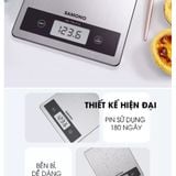  Cân tiểu ly điện tử mini SAMONO SW-KS03 dùng cho nhà bếp độ chính xác cao từ 3g đến 10kg- bảo hành 12   tháng 