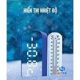  Loa Bluetooth ROBOT RB560 Kiêm Đồng Hồ Báo Thức Màn Hình LED Tráng Gương - Hỗ Trợ Thẻ Nhớ/ FM - Bảo Hành 12 Tháng 