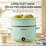  Nồi điện đa năng Samono SW-DG04 1.2L công suất 600W 2 lớp chống dính - Chính Hãng 
