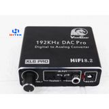  Bộ chuyển đổi âm thanh optical sang AV vinagear XL6 Pro có nút điều chỉnh âm lượng 