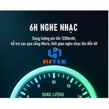 Loa Bluetooth ROBOT RB560 Kiêm Đồng Hồ Báo Thức Màn Hình LED Tráng Gương - Hỗ Trợ Thẻ Nhớ/ FM - Bảo Hành 12 Tháng 