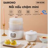  Nồi nấu chậm đa năng 4in1 SAMONO SW-SC08L phiên bản quốc tế 