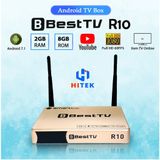  Android Tivi Box Besttv R10 chuẩn nén H.265 độ phân giải Full HD 1080P, kết nối internet 