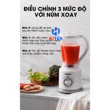  Máy xay sinh tố đa năng SAMONO SW-BW300A 2 cối – Trắng – Bảo hành 12 tháng 