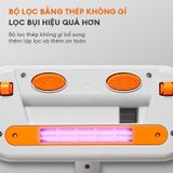  Máy hút bụi giường nệm Gaabor VCD10M-WH02A công suất 300W lực hút 10000PA có tia UV diệt khuẩn chăn ga ghế sofa - Hàng chính hãng 