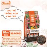 Giá Thể Trồng Hoa Cao Cấp Ficoco - Gói 20L (8Kg)