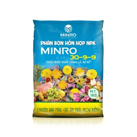 Phân NPK Minro 30-9-9 (1KG)