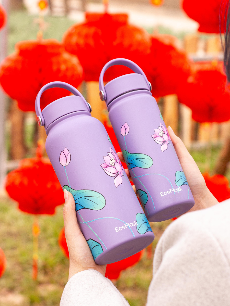 Bình giữ nhiệt EcoFlask 550ml thiết kế Sen Nở