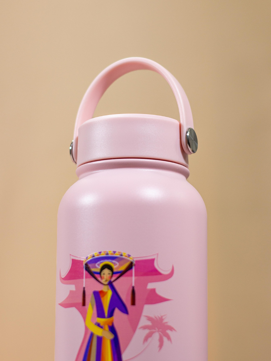 Bình giữ nhiệt EcoFlask 1000ml thiết kế Áo Dài Lemur