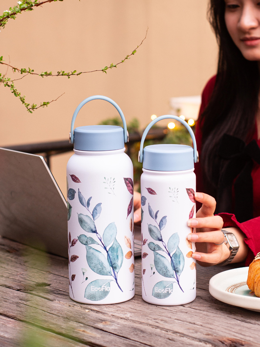 Bình giữ nhiệt EcoFlask 1000ml thiết kế - (T14)