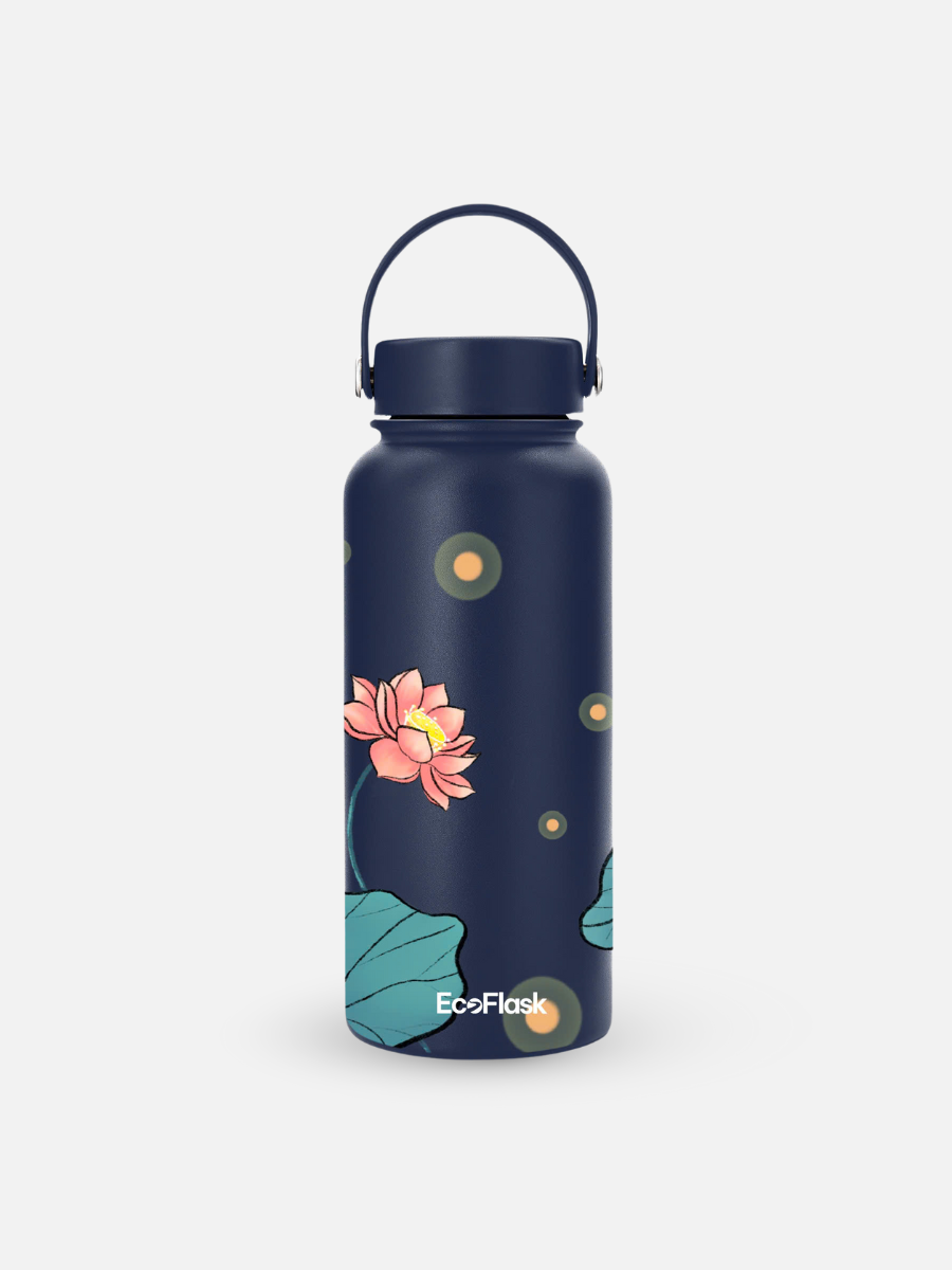 Bình giữ nhiệt EcoFlask 1000ml thiết kế Đêm Sen