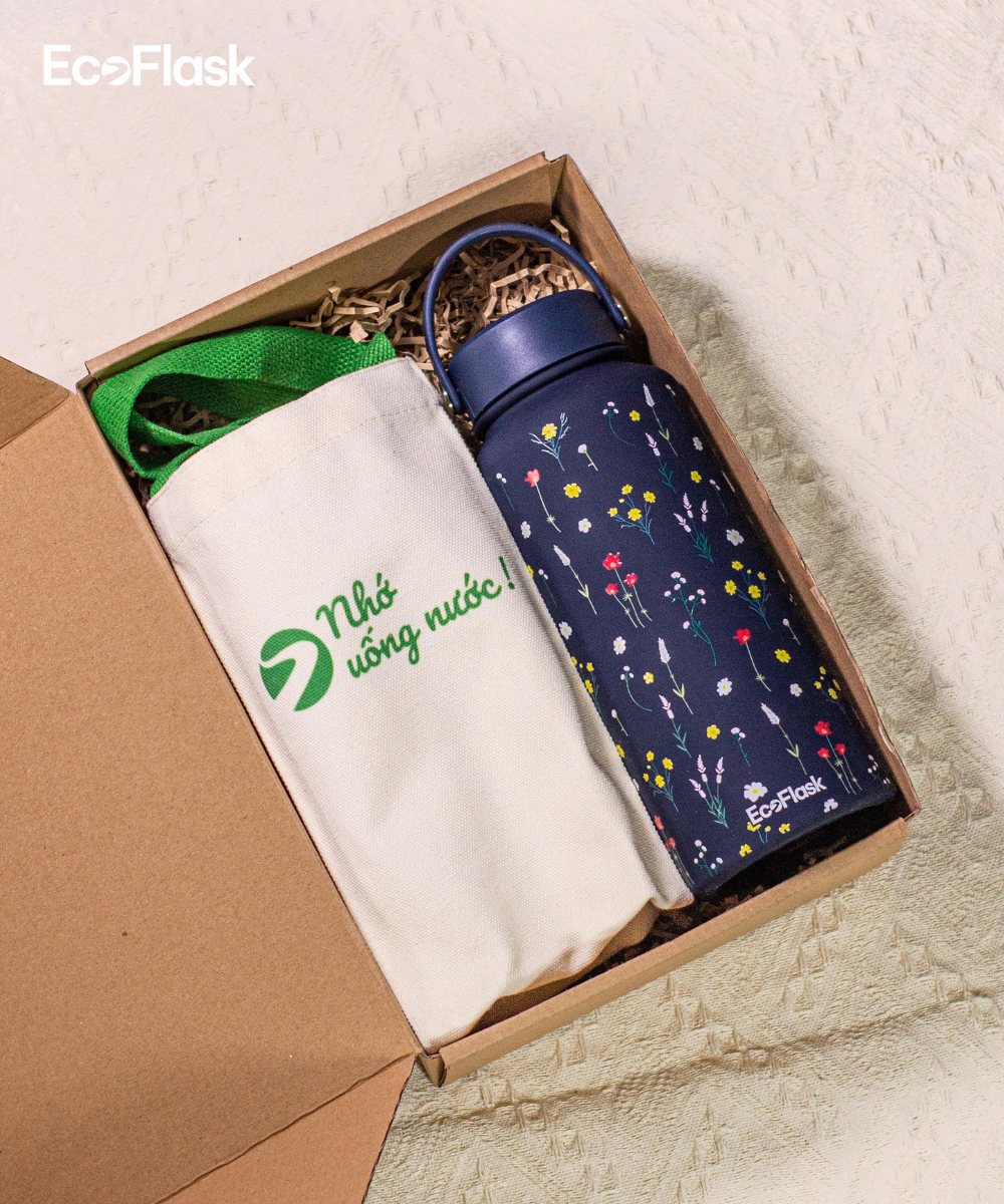 Set quà tặng bình giữ nhiệt EcoFlask - T14