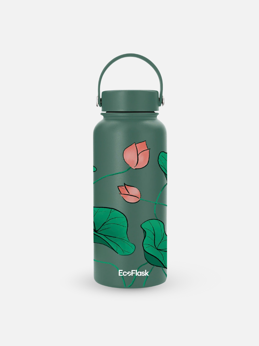 Bình giữ nhiệt EcoFlask 1000ml thiết kế Nụ Xuân