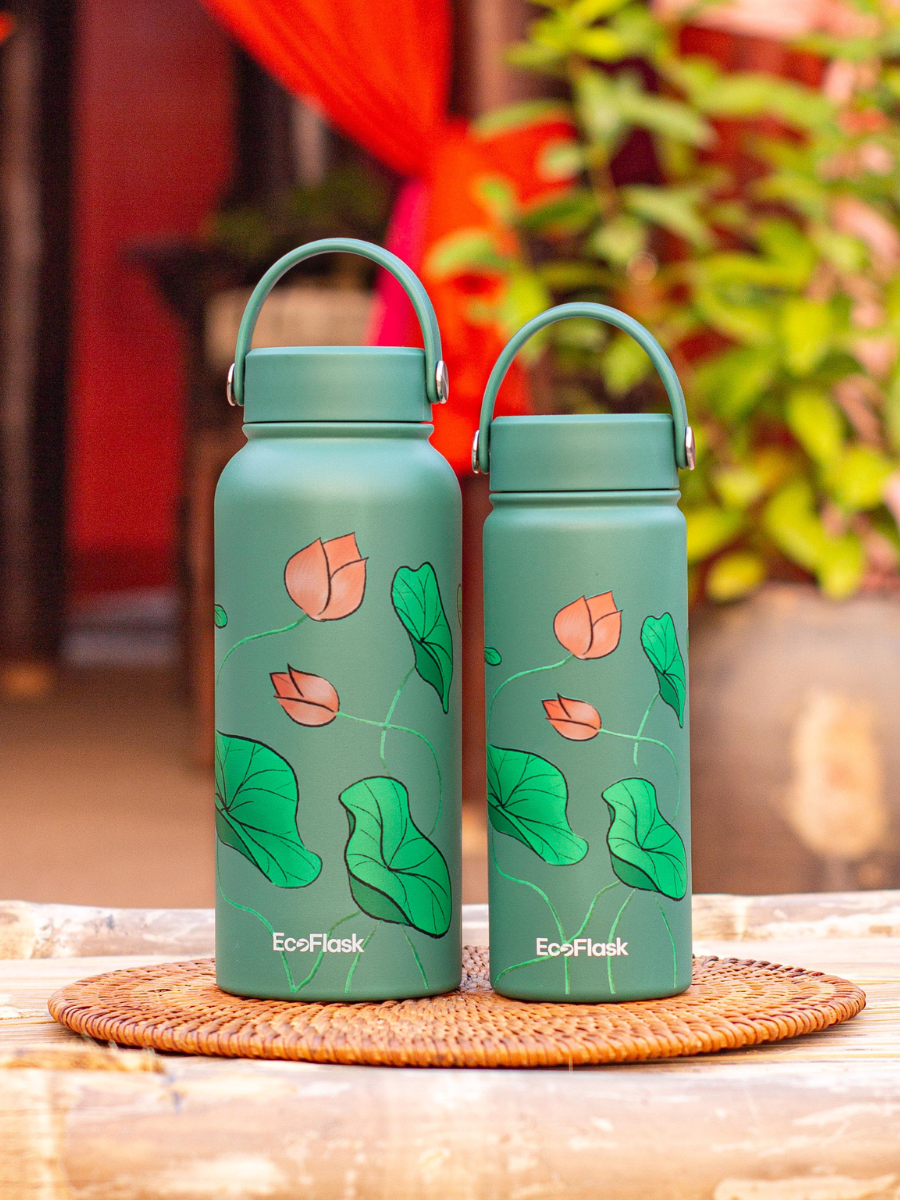 Bình giữ nhiệt EcoFlask 550ml thiết kế Nụ Xuân