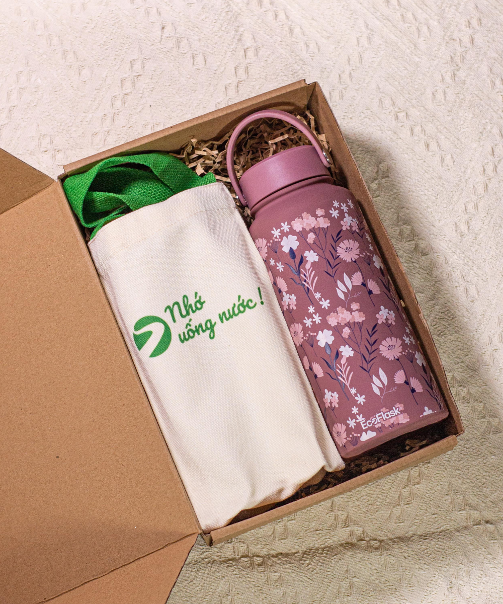 Set quà tặng bình giữ nhiệt EcoFlask - T12