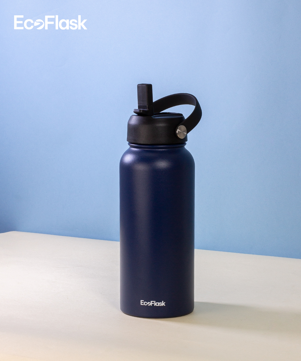 Bình giữ nhiệt EcoFlask 1000ml có ống hút - (C07)