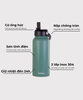 Bình giữ nhiệt EcoFlask 1000ml có ống hút - (C05)